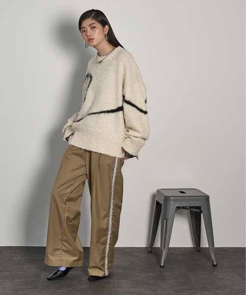 「THE YOn」 スラックス S グレー レディース_画像8