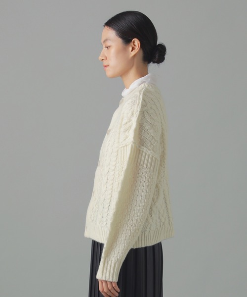 ZUCCa（ズッカ） ニットカーディガン M size ネイビー レディース