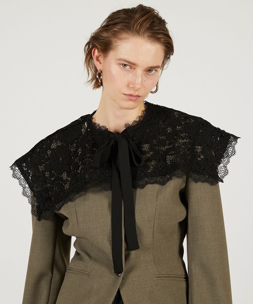 PRANK PROJECT（プランクプロジェクト） つけ襟 付け襟 スクエアレース