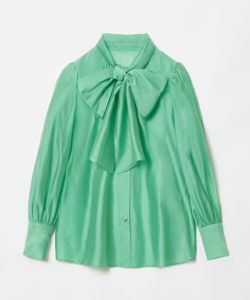 「allureville」 長袖ブラウス 2 ブラック レディース_画像7