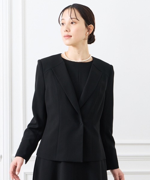 AIMER（エメ） テーラードジャケット MEDIUM ブラック レディース