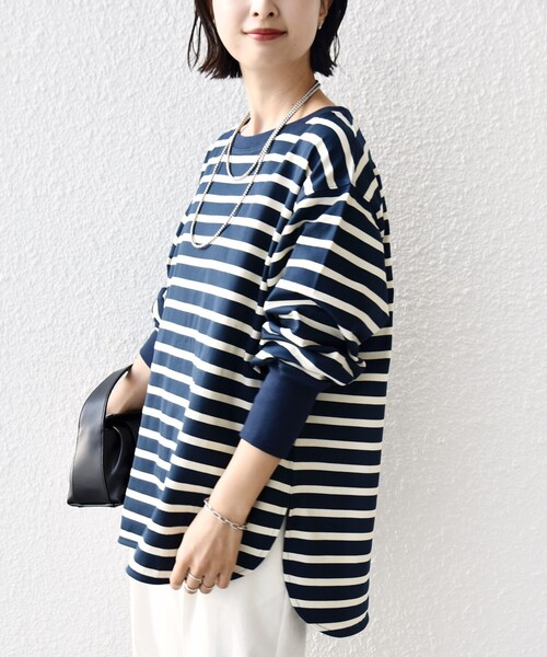 SpickandSpan 【TWW】別注 ボーダーTEE Spick & Span｜スピック アンド スパンのTシャツ/カットソー（ボーダー