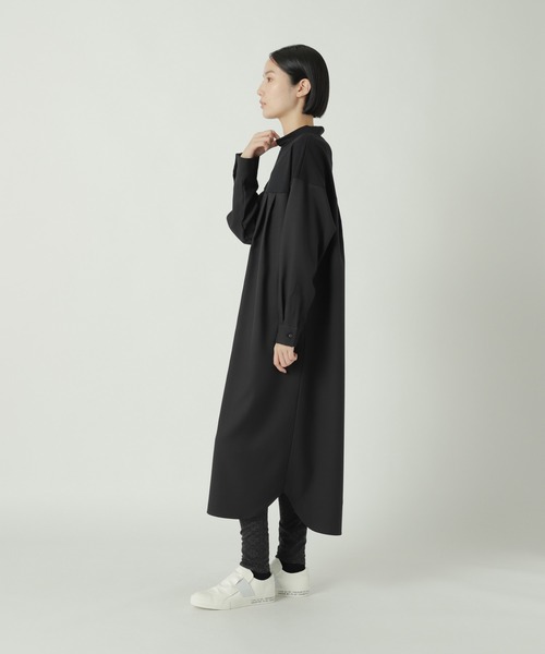 ZUCCa（ズッカ） ワンピース シャツドッキングジャージィー