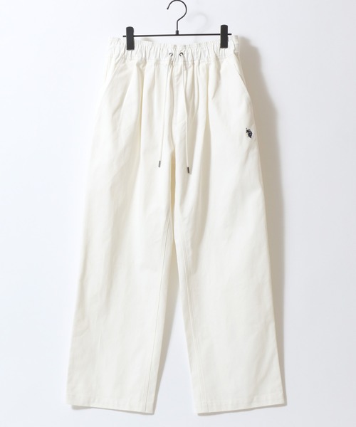 U.S. POLO ASSN.（ユーエスポロアッスン） ワイドパンツ チノパン ワン