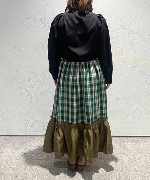 「kutir」 ロングスカート MEDIUM ベージュ レディース_画像5