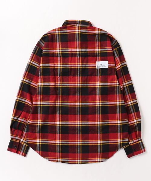 「AAPE BY A BATHING APE」 長袖シャツ LARGE ブルー系その他6 メンズ_画像3