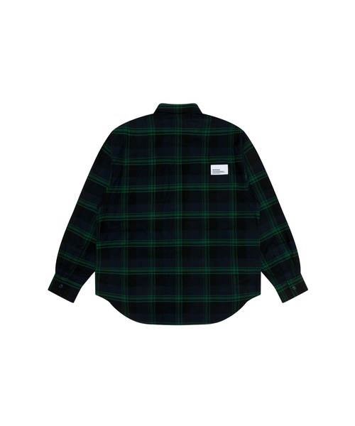 「AAPE BY A BATHING APE」 長袖シャツ LARGE ブルー系その他6 メンズ_画像8