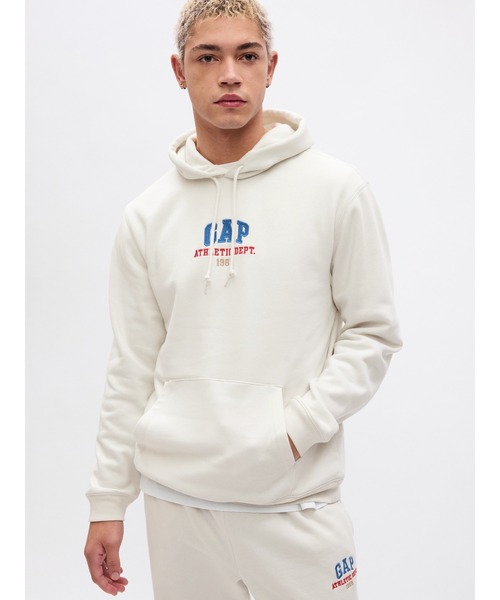 GAP（ギャップ） プルオーバーパーカー X-SMALL ホワイト系その他