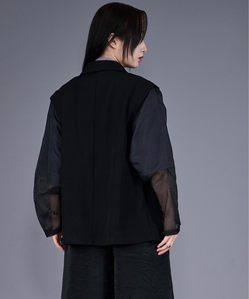 「Ellno Loset」 テーラードジャケット MEDIUM グレー メンズ_画像5