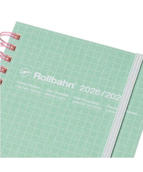 Rollbahn 手帳 「手帳 2026-2027年版／2026年3月始まり」ロルバーン
