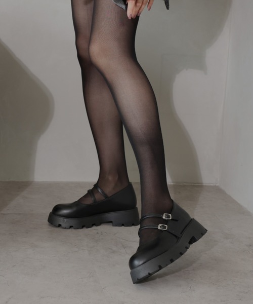 「VIVIAN」 シューズ S ブラック レディース_画像4