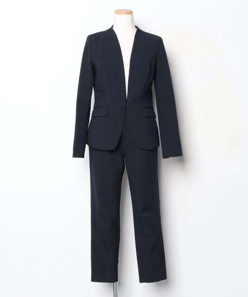 「GeeRA」 「sucre」セットアップ 7号 ネイビー レディース