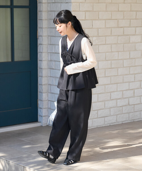 「FREAK'S STORE」 セットアップ SMALL ブラウン レディースの画像
