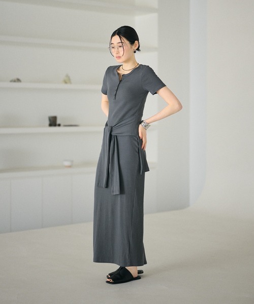 オレボブラ 半袖ひざ丈 ワンピース　新品未使用 タグ付き ワンピース 半袖 : ZOZOTOWN Yahoo!店 - 通販 - Yahoo!ショッピング