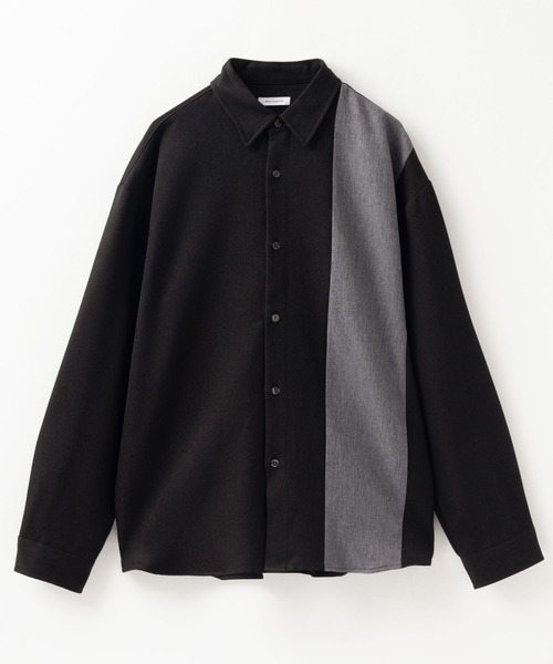 「URBAN COLLECTION」 長袖シャツ X-LARGE ネイビー メンズ_画像3