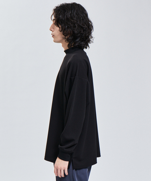 「AH ABAHOUSE」 長袖Tシャツ 48 グレイッシュベージュ メンズ_画像4