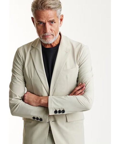 uvカット ジャケット テーラードジャケット SWING EASY JACKET (CENTER VENT) メンズの画像