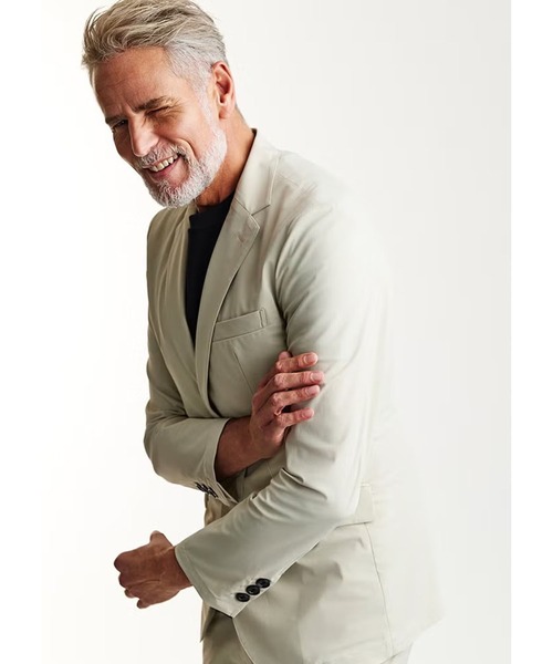 uvカット ジャケット テーラードジャケット SWING EASY JACKET (CENTER VENT) メンズの画像