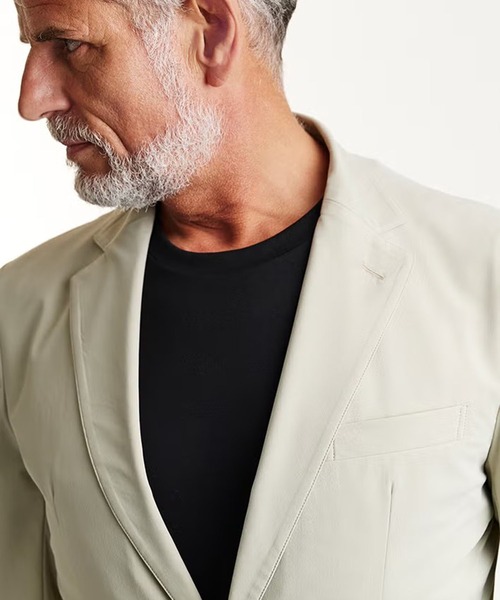 uvカット ジャケット テーラードジャケット SWING EASY JACKET (CENTER VENT) メンズの画像