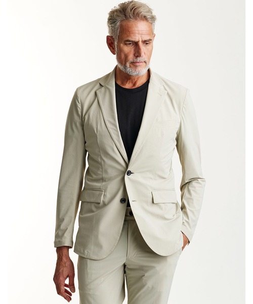 uvカット ジャケット テーラードジャケット SWING EASY JACKET (CENTER VENT) メンズの画像