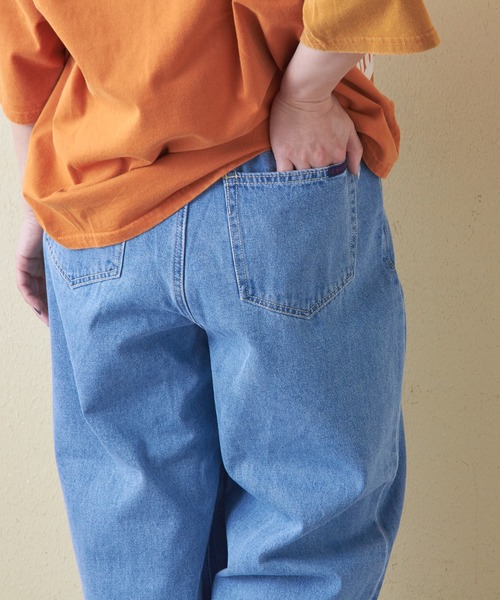 「CUBE SUGAR」 デニムパンツ M インディゴブルー レディース_画像6