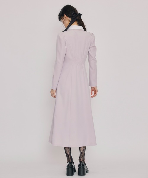 「REDYAZEL」 長袖ワンピース MEDIUM ブルー レディース_画像7