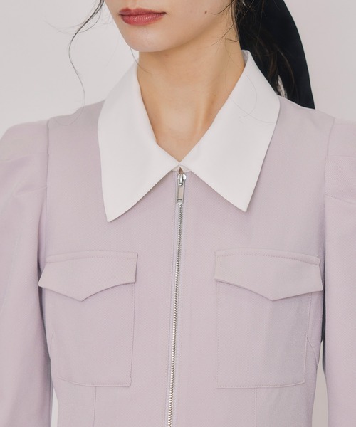 「REDYAZEL」 長袖ワンピース MEDIUM ブルー レディース_画像8