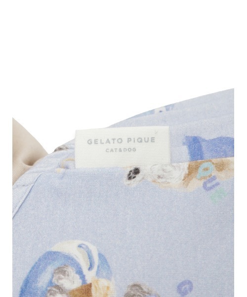 犬 服 「CAT＆DOG」「接触冷感」 ビーチ シュナウザー柄Coolingプルオーバー | gelato pique | 20