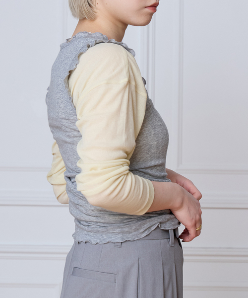 IENA LA BOUCLE（イエナラブークル） タンクトップ ノースリーブ