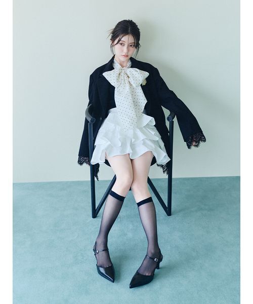 SNIDEL（スナイデル） パンツ フリルミニスカショーパン レディース
