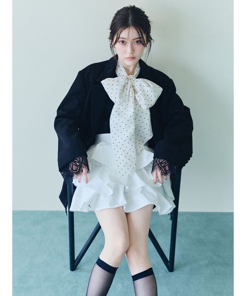 SNIDEL（スナイデル） パンツ フリルミニスカショーパン レディース