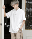ヘンリーネック tシャツ 「neos」楊柳風 ...の詳細画像1