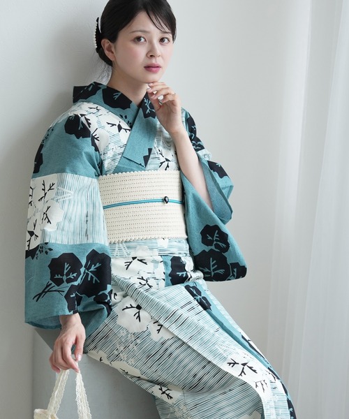 utatane セパレート浴衣 浴衣 ひとりで着れる！簡単セパレート浴衣