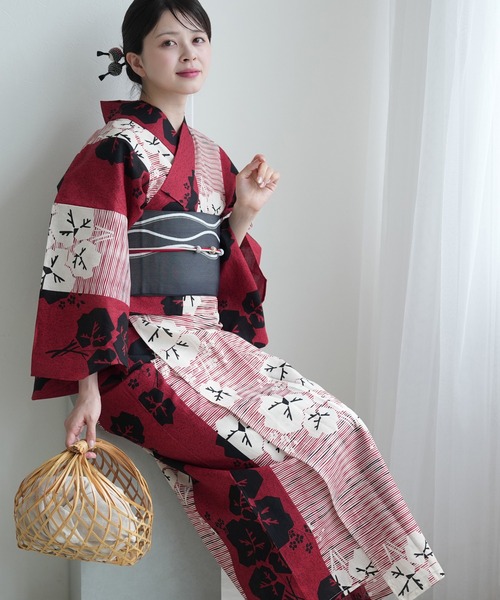 utatane 浴衣 2026新作 ひとりで着れる！簡単セパレート浴衣セット
