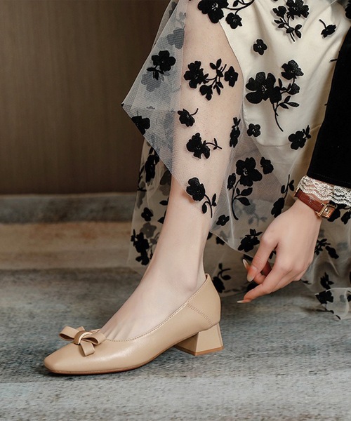 「Lace Ladies」 パンプス 24.5cm アイボリー レディース_画像5