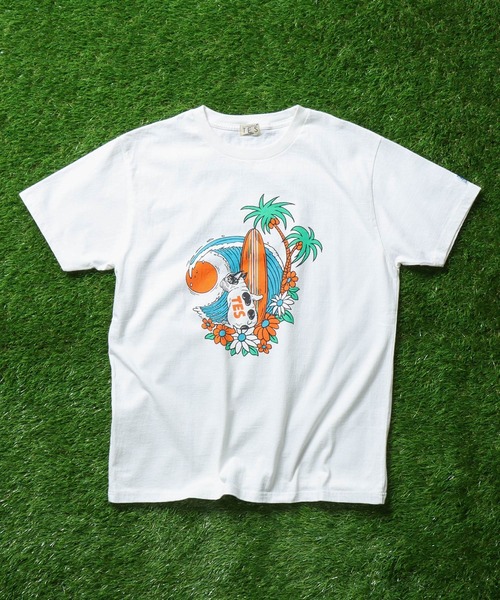 「The Endless Summer」 半袖Tシャツ MEDIUM ブルー メンズ_画像2
