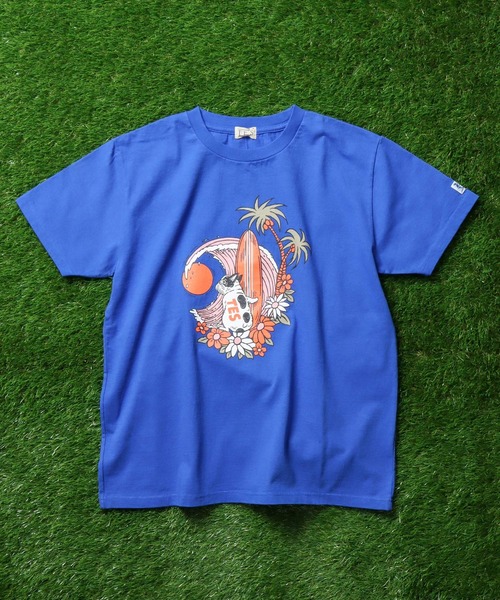「The Endless Summer」 半袖Tシャツ MEDIUM ブルー メンズ_画像6