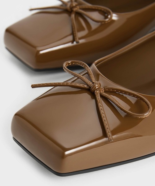 「CHARLES & KEITH」 パンプス 24.5cm オフホワイト レディース_画像7