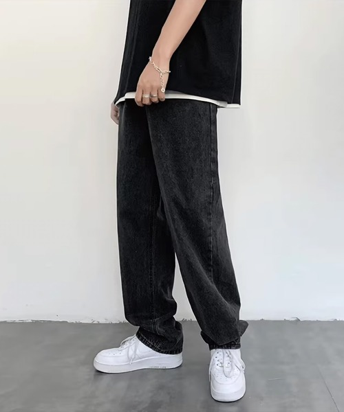 「ARCADE」 デニムパンツ L ブラック メンズ_画像5
