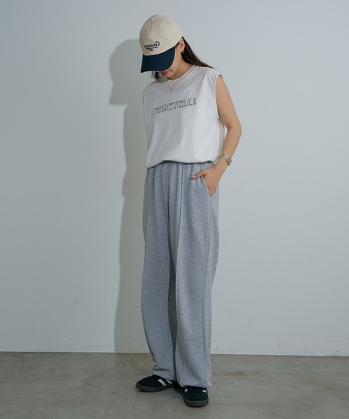 「COLONY 2139」 スウェットパンツ FREE アイボリー レディース_画像5