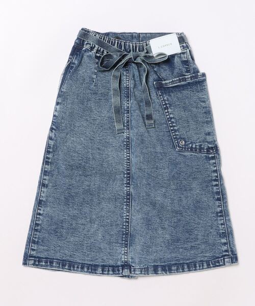 「L.COPECK」 「KIDS」ロングスカート 120cm オレンジ キッズ_画像2