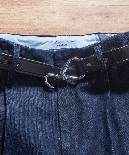 「TORY LEATHER」 ベルト 30 ブラック メンズ_画像6