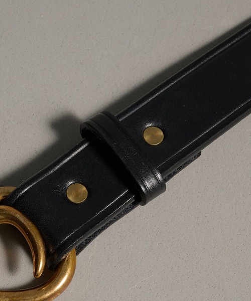 「TORY LEATHER」 ベルト 30 ブラック メンズ_画像8