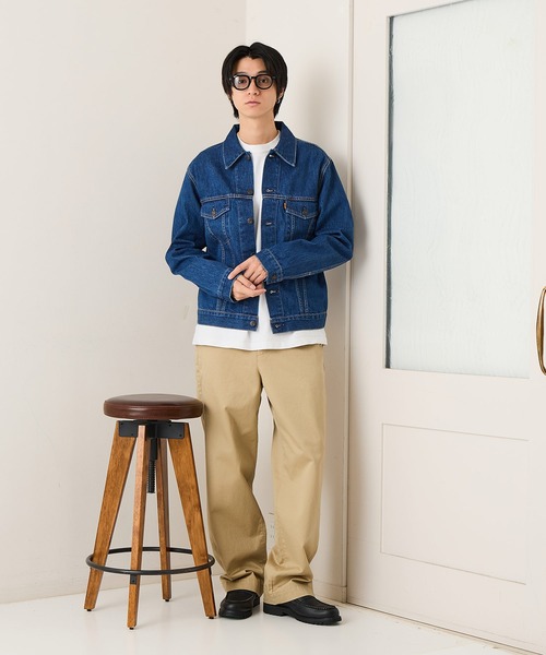 Levi's 70505 デニムジャケット Gジャン L 濃紺 短丈 Levi's（リーバイス） デニムジャケット gジャン 「LEVI'S/リーバイス