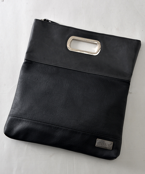 DEVICE クラッチバッグ SHADE 合皮 2way ショルダーバッグ
