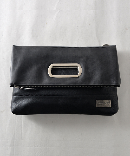 DEVICE クラッチバッグ SHADE 合皮 2way ショルダーバッグ