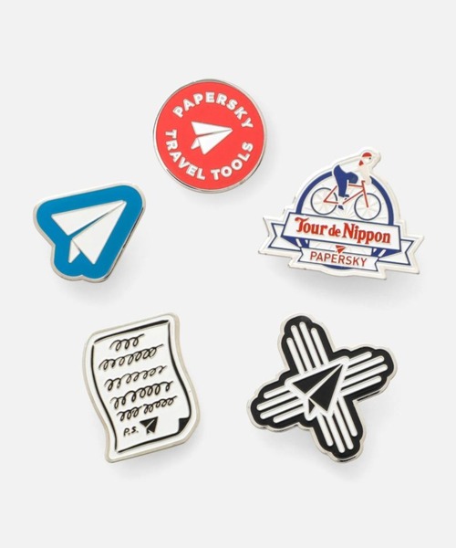PAPERSKY（ペーパースカイ） バッジ PAPERSKY Pins ピンズ ピンバッジ