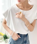 tシャツ 半袖 綿100%、夏もさらり滑らか。...の詳細画像1