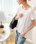 tシャツ 半袖 綿100%、夏もさらり滑らか。...の詳細画像3