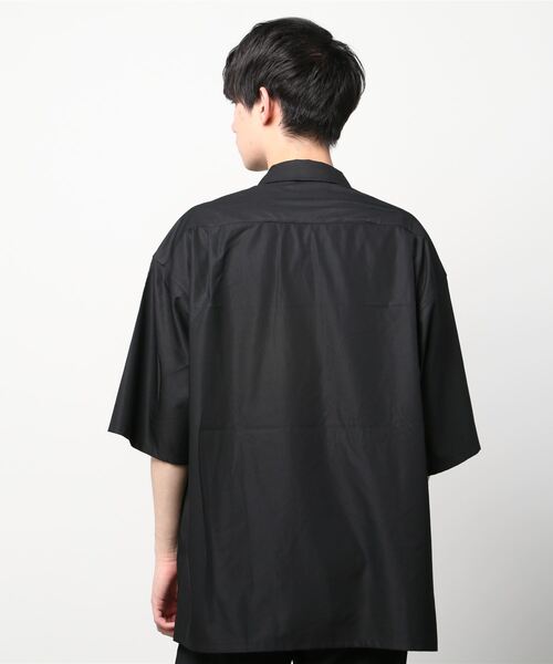 street @ green ハーフジップシャツ サイズ40 レディース SLASH ハーフジップ シャツ 長袖 立ち襟 M〜4L かんたん刺繍